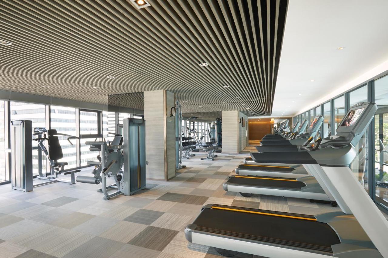 Somerset Rama 9 Banguecoque Exterior foto The gym at the 1000m² Club